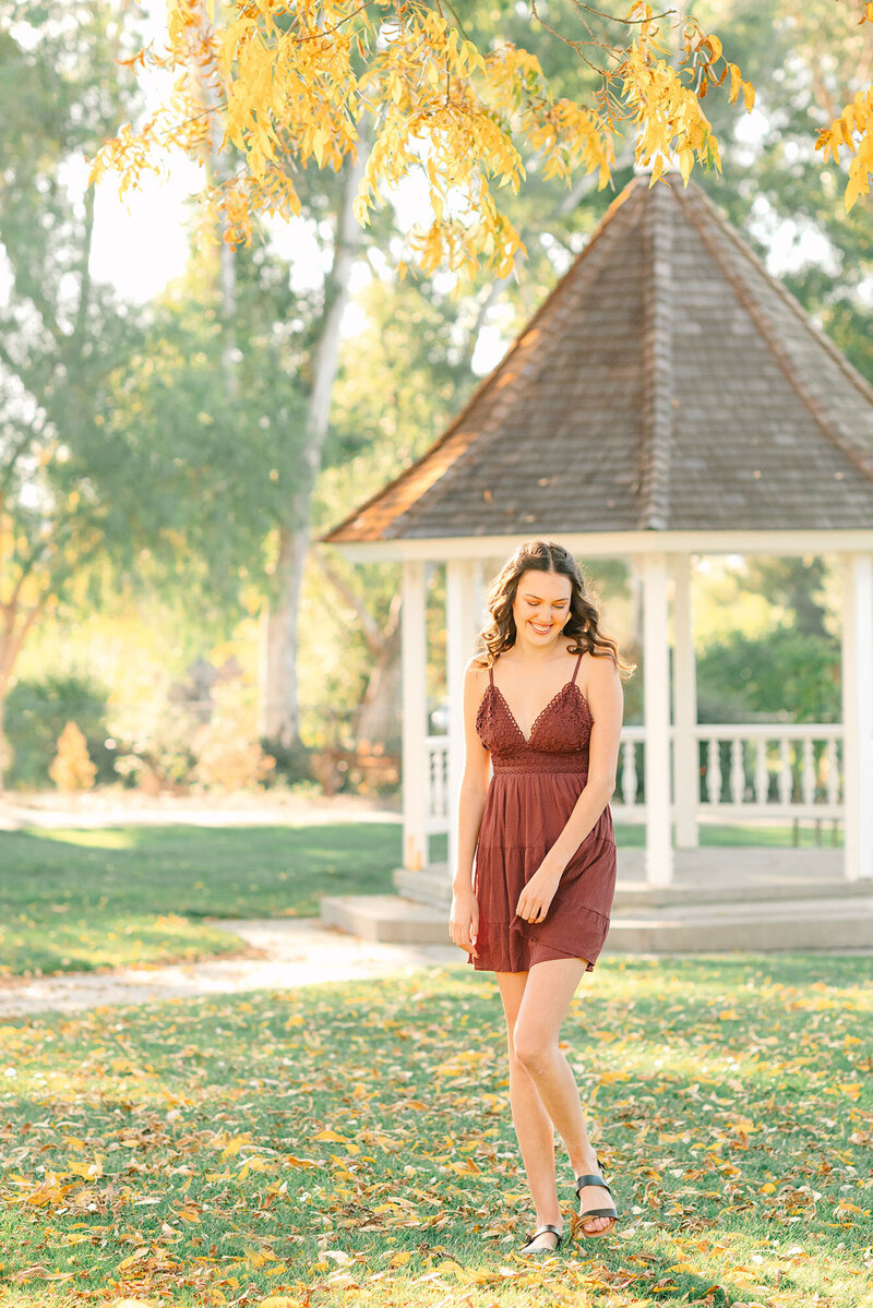 High school senior pictures at Ravenswood in LIvermore by Bay Area photographer Kristen Hazelton