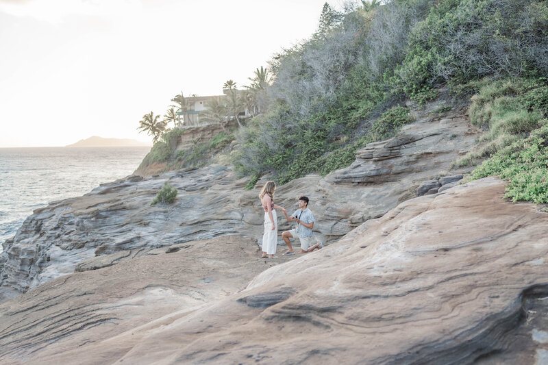Oahu Wedding Proposal Photography
