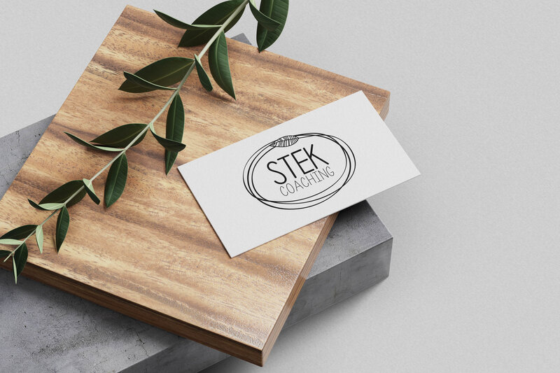 stek coaching logo ontwerp