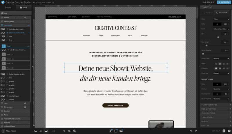 Shortcut-to-Showit-Onlinekurs