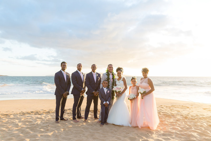 Maui beach wedding packages - Package 4