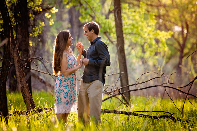 Engagement Photos in Cherry Creek State Park