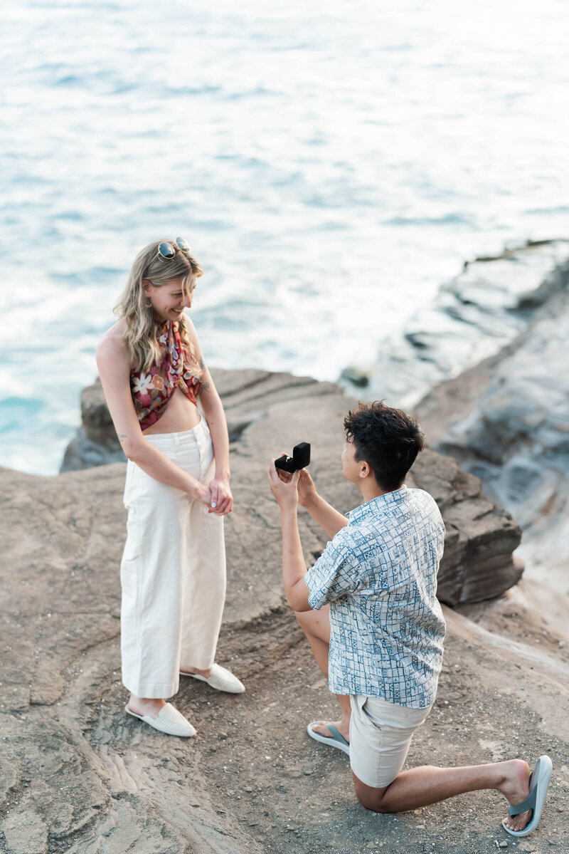 Honolulu Wedding Proposal Photographer