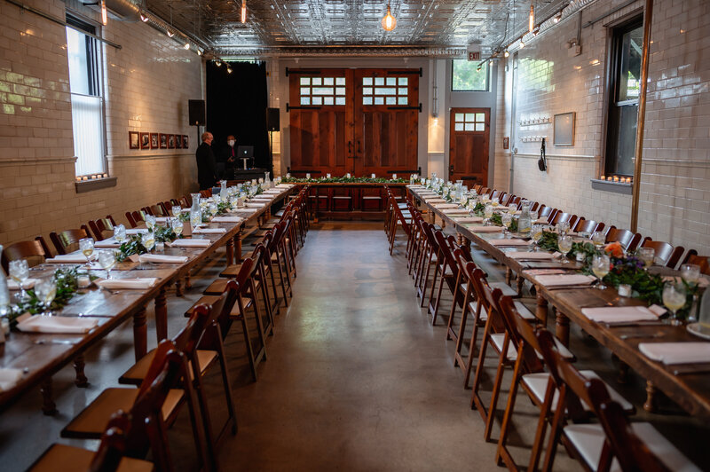 Firehouse Chicago wedding reception space