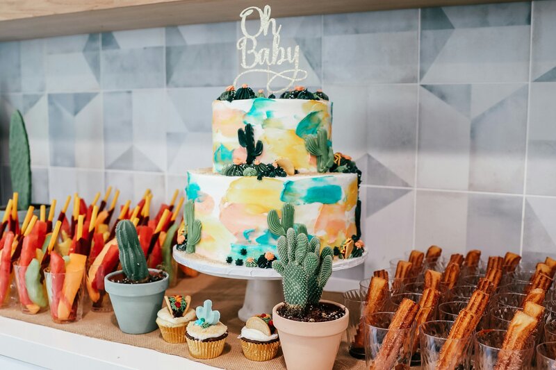 Hart and Main's culinary experts can craft the perfect cake to welcome your little one in style