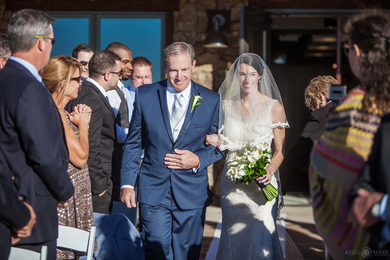 Bright and sunny Four Points Lodge Wedding