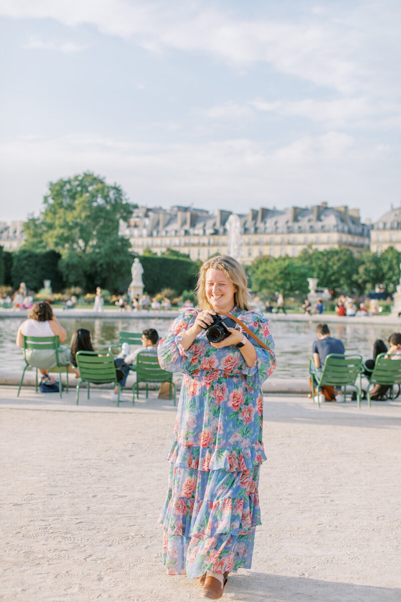 Destination Film Wedding Photographer Katie Trauffer in Paris