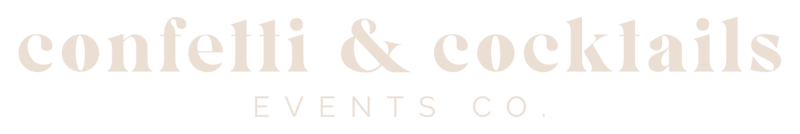 Confetti & Cocktails Events Co. logo