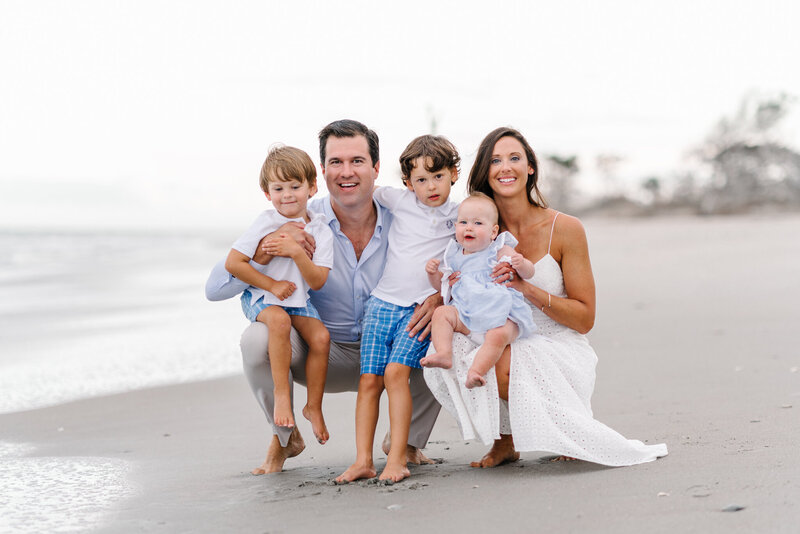 Family Photo at Debordieu Colony Beach in Georgetown, SC64