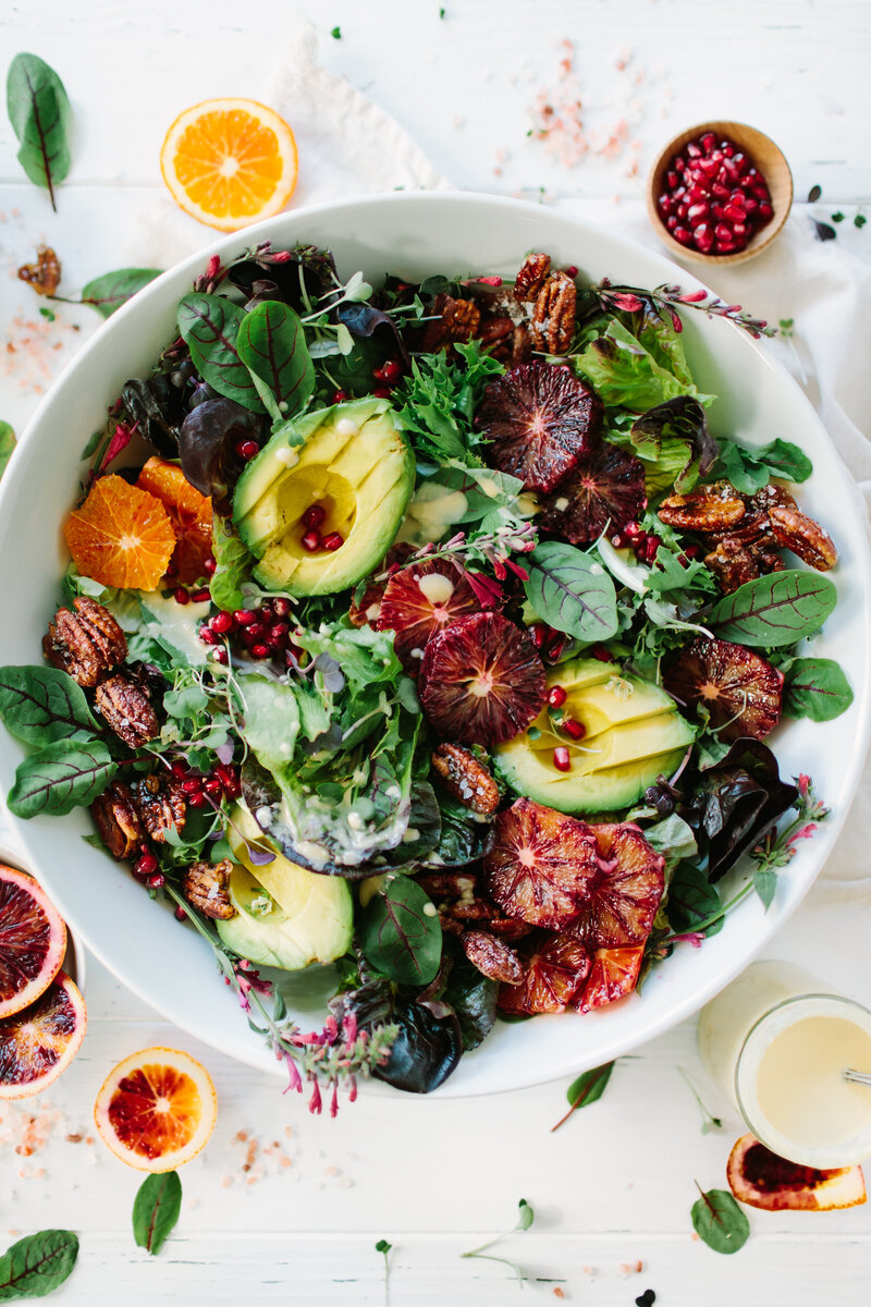 PROSCIUTTO WRAPPED GRILLED PEACH SALAD