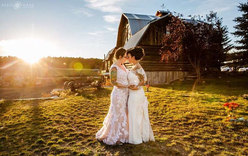Pretty light wedding photography at The Barn at Evergreen Memorial Park