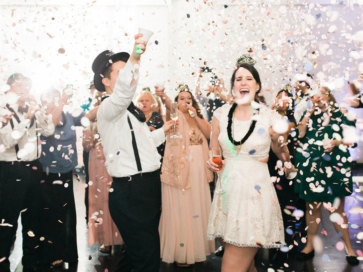 A fun-filled countdown to the near year in this wedding film