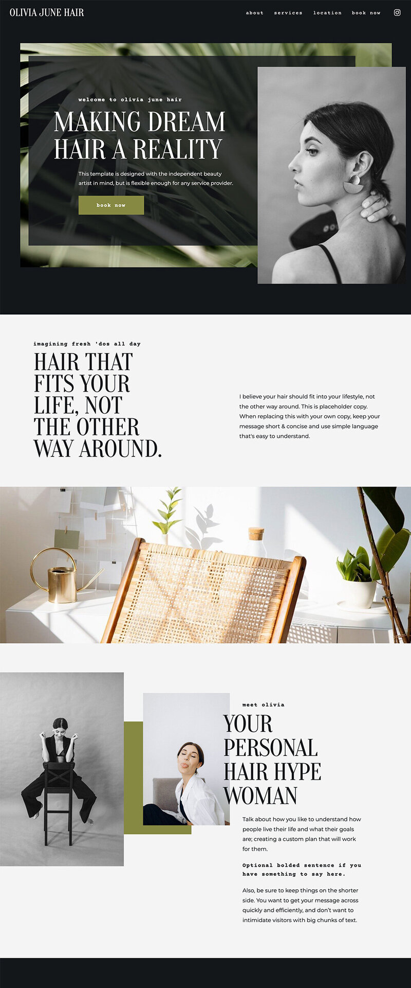 Showit-Template-for-Creative-Service-Providers-Styists-Beauty-Professionals_Olivia-June_Home