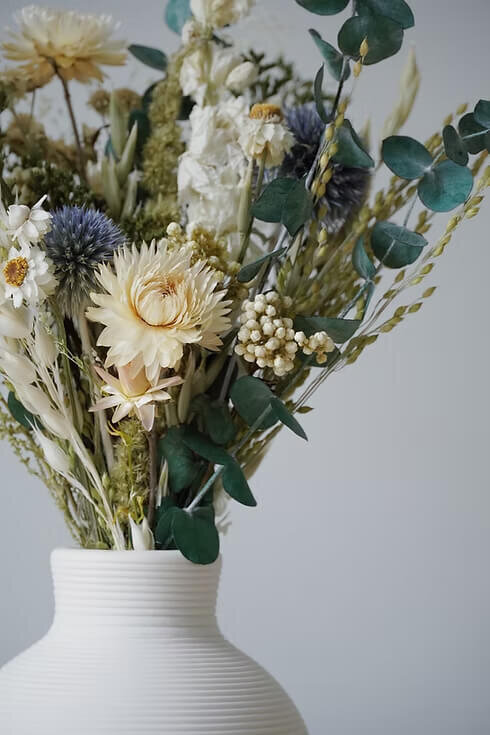 Emerald Clover & Cloud Bouquet (1)