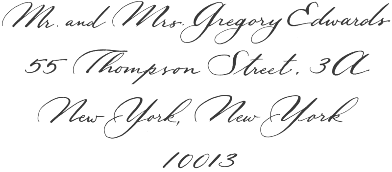 Newport Calligraphy Style- Charcoal Gray