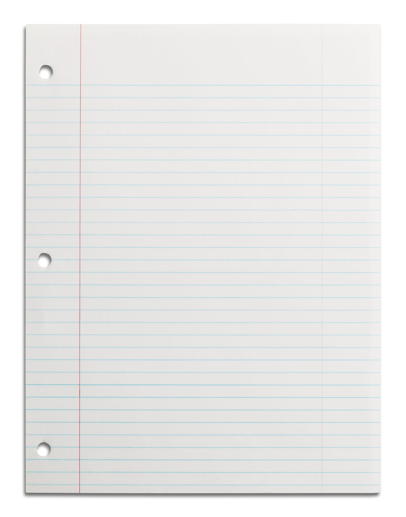lined paper
