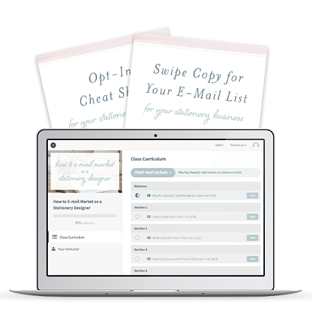 email marketing for your stationery business