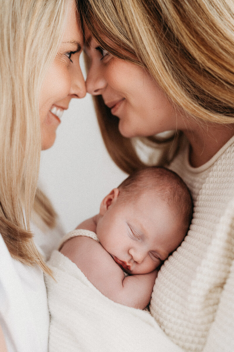 Beautiful Newborn Baby Boy on his Newborn Photoshoot in Cheshire