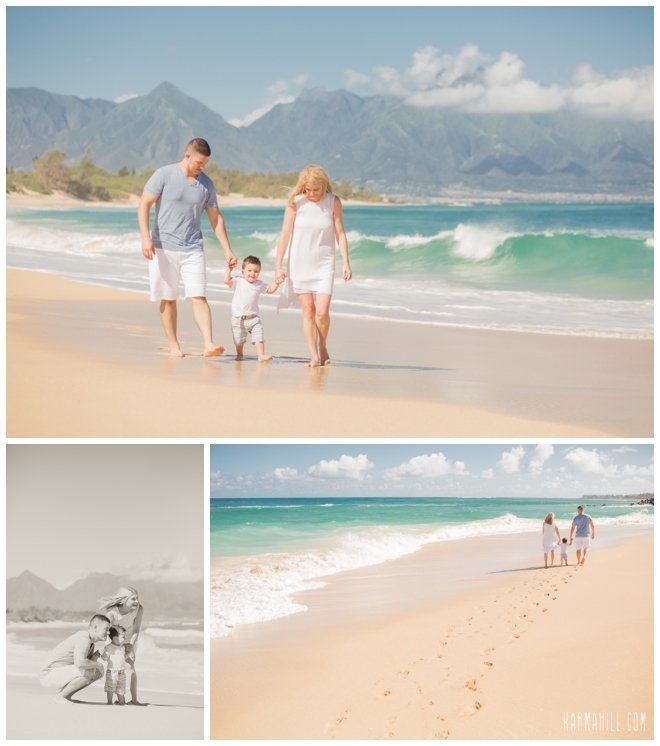 You will get wet on your Maui family portrait session