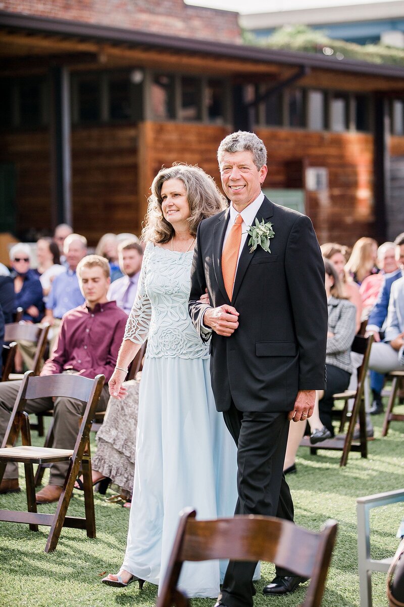 parents of the groom by Knoxville Wedding Photographer, Amanda May Photos