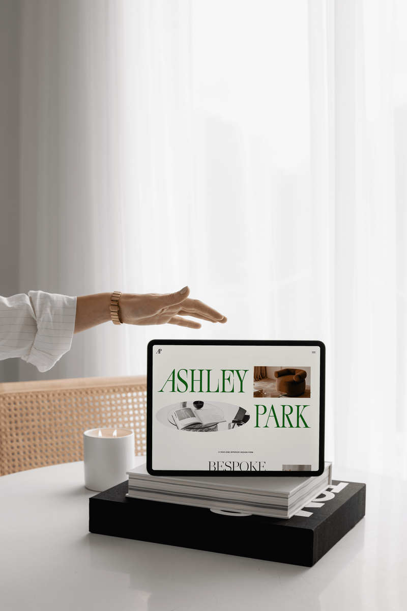 Ashley Park Ipad Mockup
