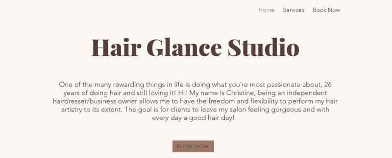 Hair Glance Web