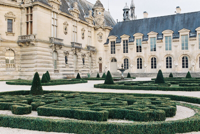 Chantilly domain_ Romantic Wedding _in _a french castle_112