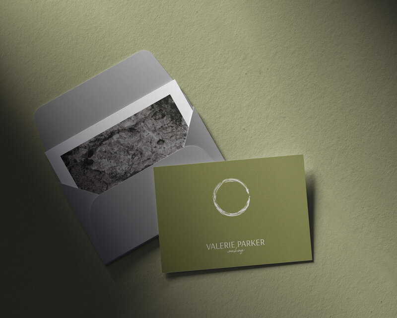 branding - valrie parker - thank you card