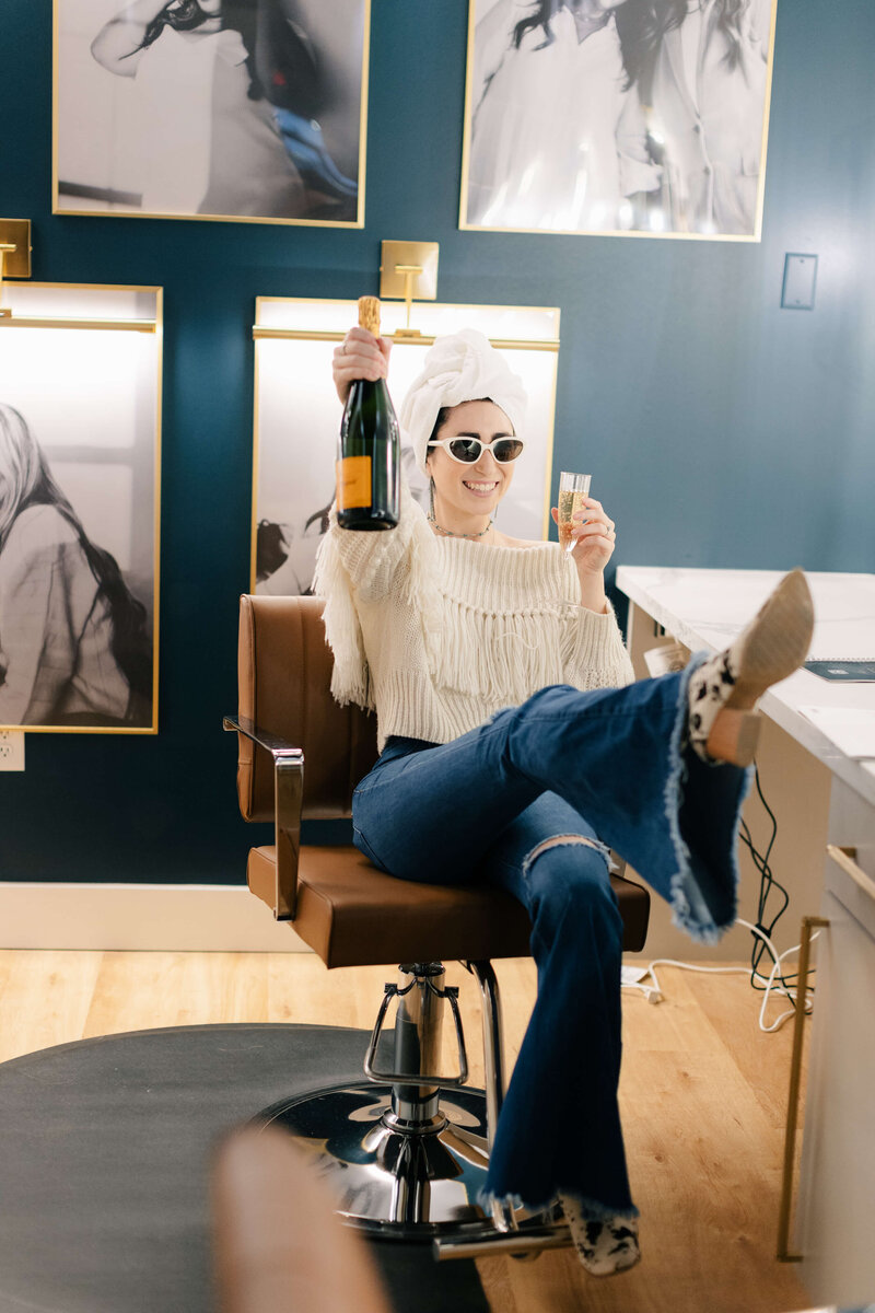 Host your bridal prep at SoCo Blow Dry Bar, where your wedding day starts with expert blowouts and a relaxed, luxury experience