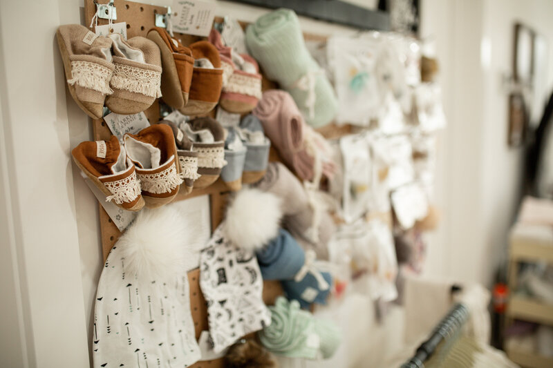 boutique baby items for sale at Jen Isackson Photography