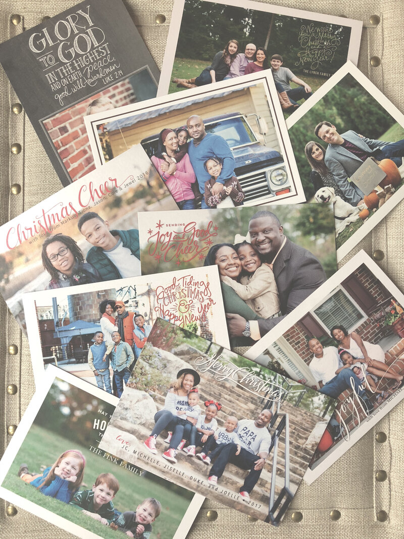 Share your photo session images with family, friends, business associates with custom-designed cards by Tiona Fuller Photography