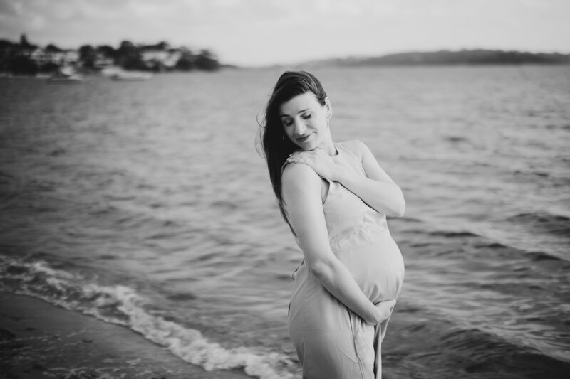 beach pregnancy photography