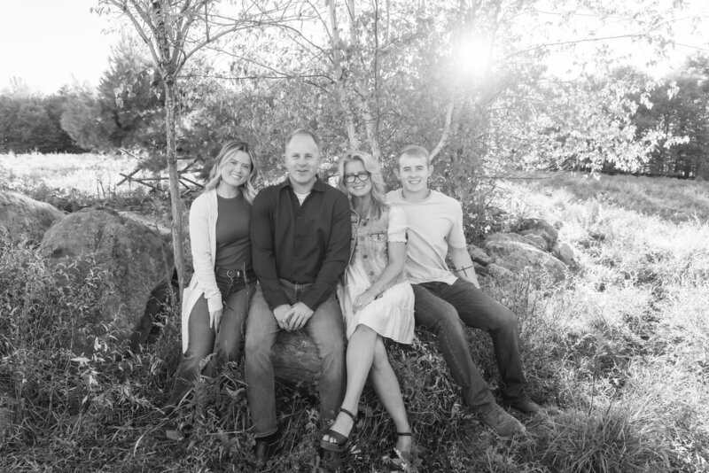 Family photo of the Blacks, founders and owners of Earth Keeper Cannabis.