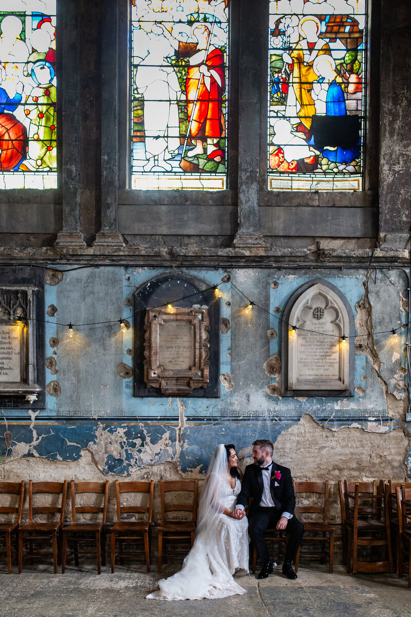 Asylum Chapel Wedding Photographer London-19