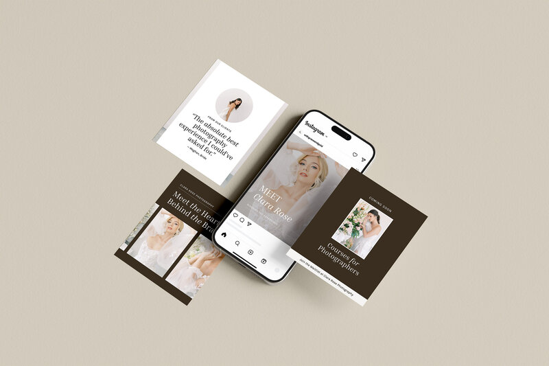 Professionally designed Canva Instagram templates for photographers and creatives, perfect for consistent and engaging social media marketing.