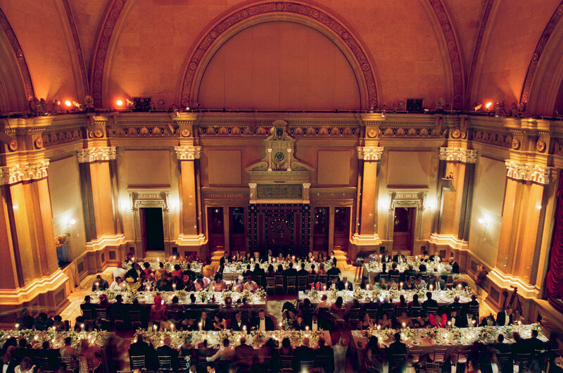 Baltimore luxury opulent ballroom wedding designed by top wedding planner