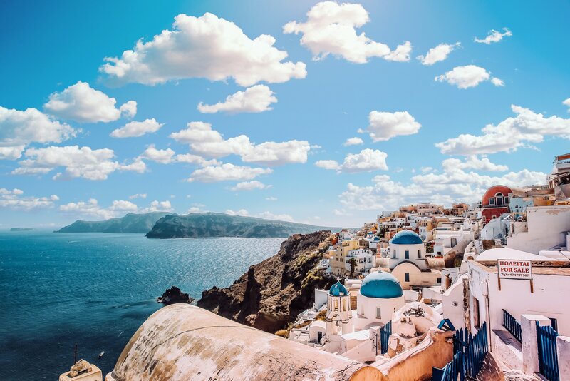 Santorini Landscape Greece