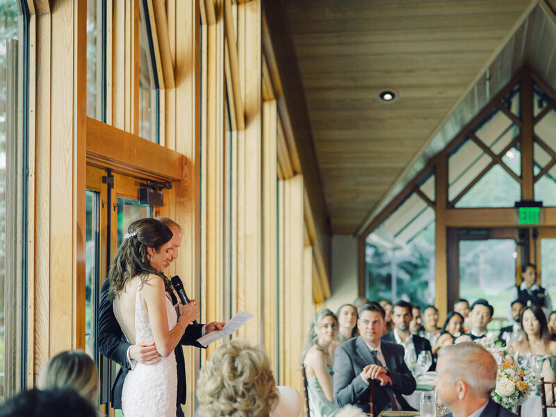 Lake Tahoe Edgewood Resort Wedding Reception Photos
