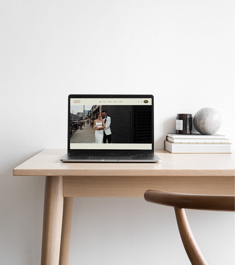 Lauren Kailan Squarespace Website Photo