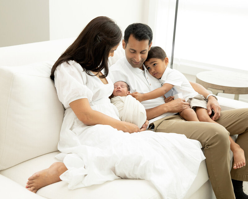 In-home newborn photography Alpharetta