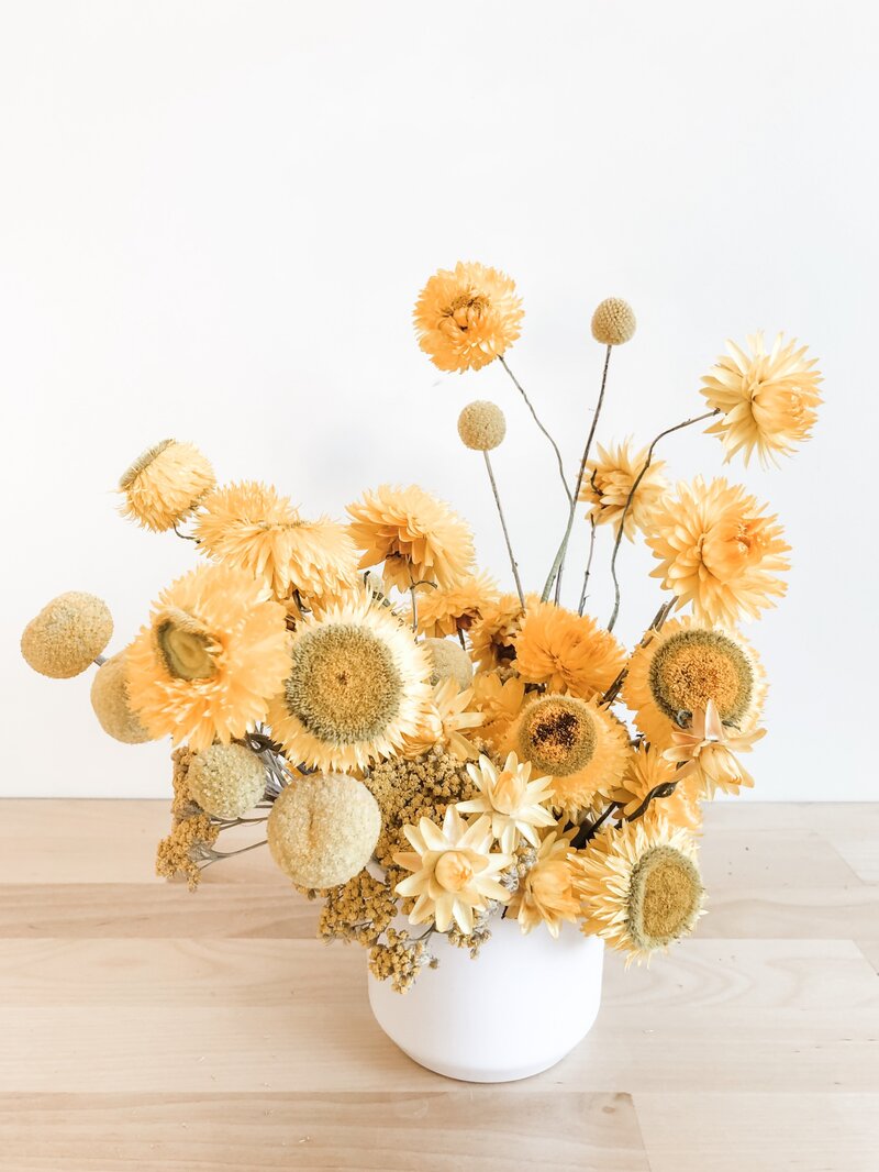north-scottsdale-florist-mustard-love-dried-arrangement