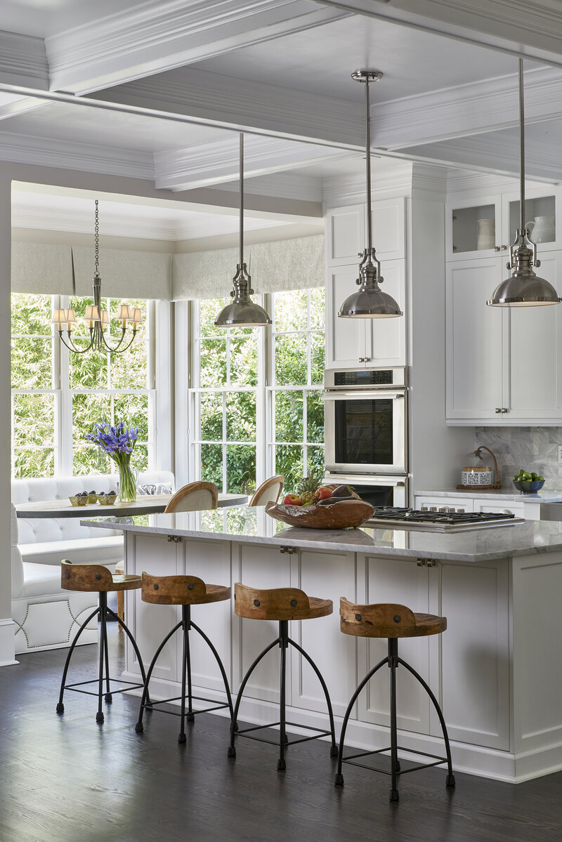 White Cabinets  Modern Kitchen