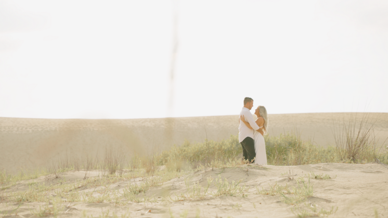 Engagement session in the Outer Banks Of North Carolina