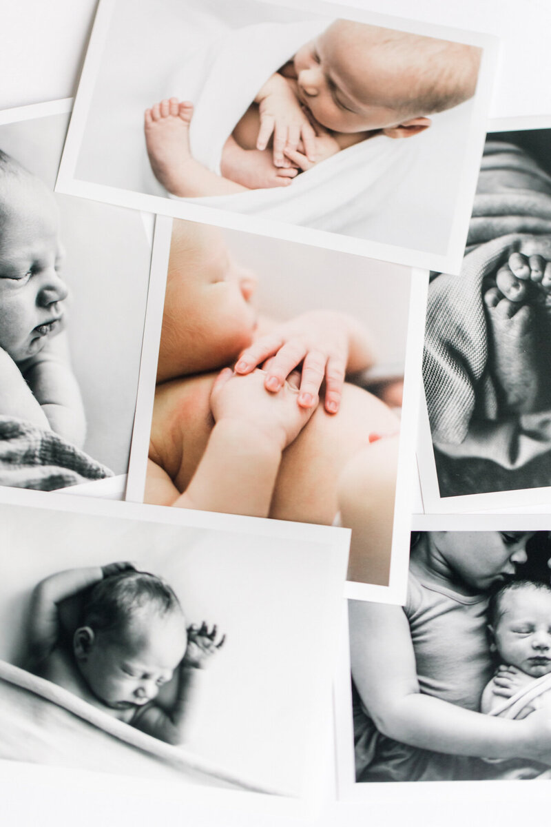 Array of photos from Houston Newborn Photographer