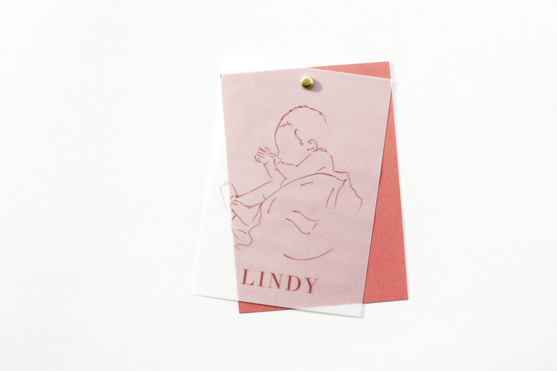 Geboortekaartje-kalkpapier-illustratie-Lindy-3