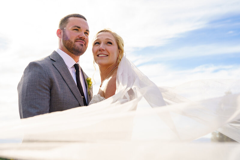 Quiet elopement morning captured by natural and candid Colorado elopement photographer