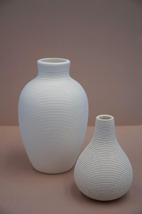 Curvy Ceramic Vase (2)