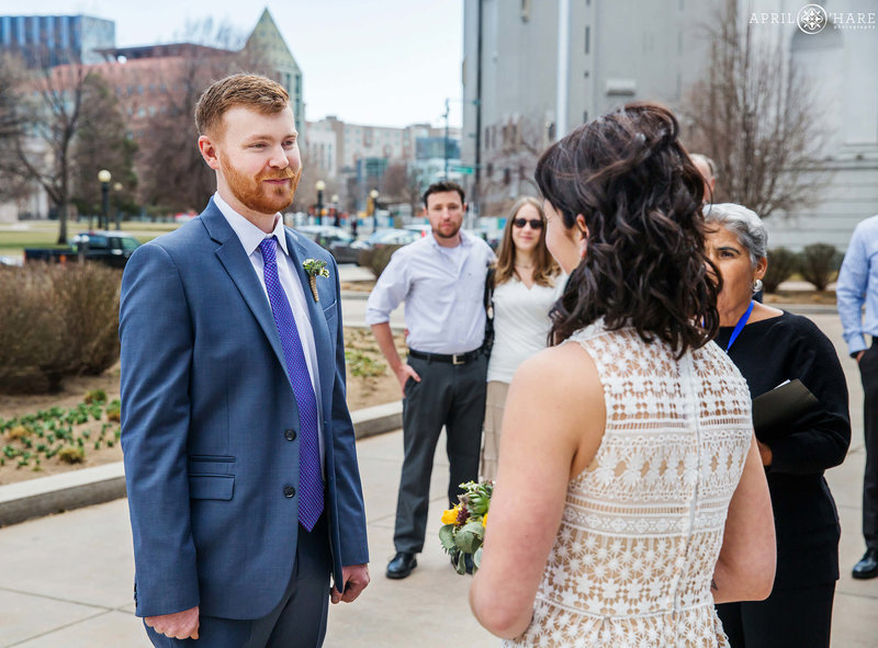 Outdoor-Intimate-Wedding-Courthouse-Ceremony-Civic-Wedding-Denver-Colorado