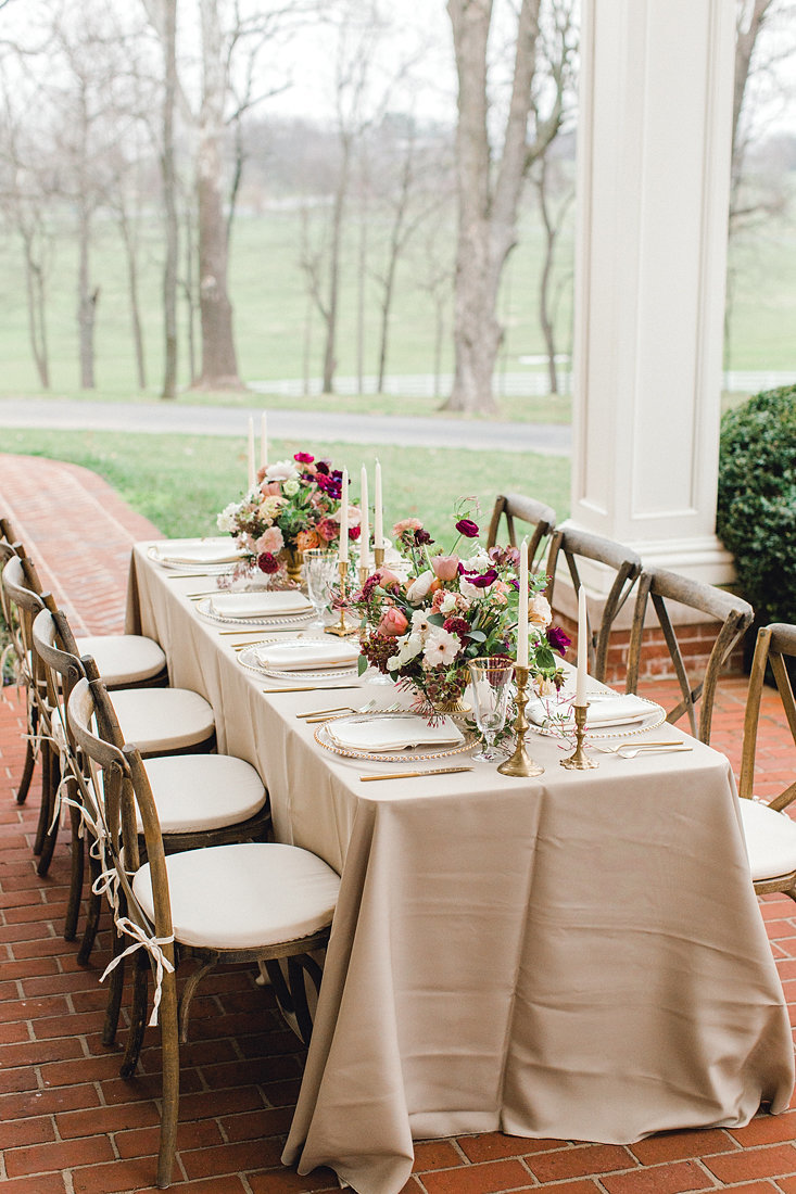 Wedding-Inspiration-Reception-Keenland-Purple-Flower-Centerpieces-Tables-Photo-by-Uniquely-His-Photography02