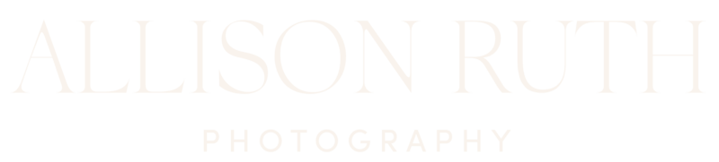 Logo for Allison Ruth Photography